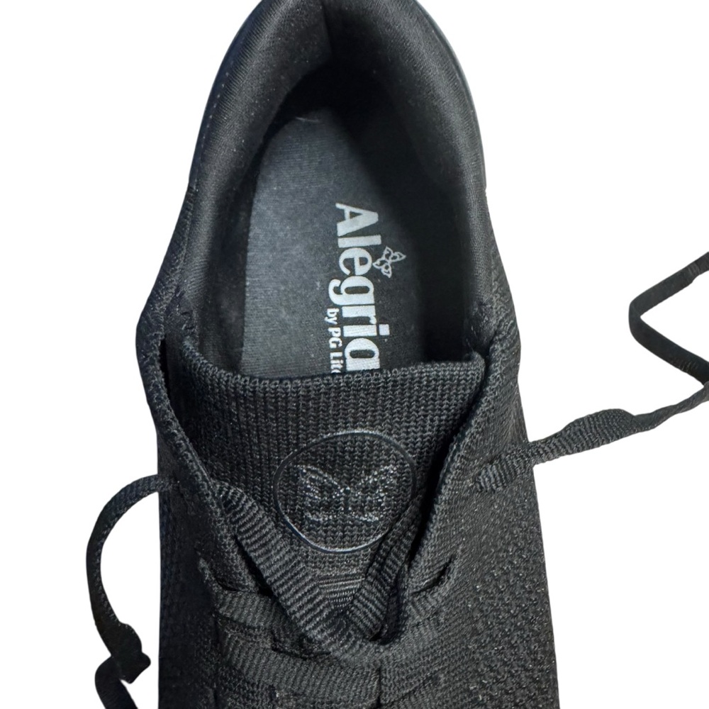 Nurses Servers Black Alegria Dandie Casual Comfort Sneakers Size 37/7 - Picture 2 of 8